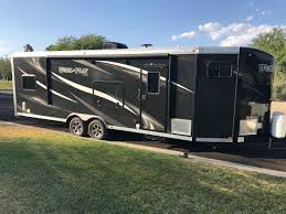 Find toy hauler ads in our caravans category. 2015 Used Forest River Work And Play 28vfb Toy Hauler In California Ca