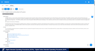 The selection procedure at fms delhi gives weightage to 2 components: Process Procedure Sop Policy Sop Software Interfacing