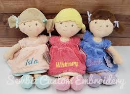 Personalized Doll Embroidered Bonikka Doll Birthday Baby Gift Etsy Personalized Dolls Baby Gifts Baby Shower Gifts