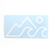 Sun and clouds wall decals wall stickers peel white clouds sky wall decals easy to apply and removable baby nursery room wall decor. Nw Mountain Wave Sun White Sticker
