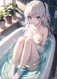 AI created charlotte tomori nao doujin pictures by ccj61353020,pixiv id  49622199 about alternative_bust_size(別バストサイズ) steam(スチーム) - Image Doujin