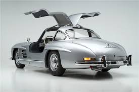 1955 Mercedes Benz 300sl Gullwing Coupe Rear 3 4 161313 Expensive Cars Car Auctions Barrett Jackson