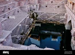 India, Rajasthan, Jodhpur, the blue city, Toorji Ka Jhalra Bavdi stepwell  Stock Photo - Alamy