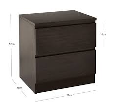 John white shop manager emeritus of fww. Como Bedside Table In Black Brown Fantastic Furniture