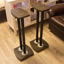 8 Great Diy Speaker Stand Ideas That Easy To Make Enthusiasthome Speaker Stands Diy Speakers Speaker Stands Diy