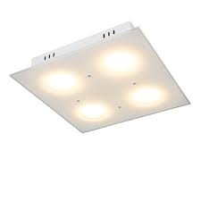 Deckenleuchten in großer auswahl bequem bei yourhome.de entdecken! Led Deckenleuchte Kuchenlampe 4 Flammig Deckenlampe Weiss 230v Dimmbar Sw Style