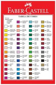 Caixa De Lapis De Cor Faber Castell 50 Cores Danilo Sa Artes Tabela Completa 12 24 36 E 48 Cores Nomes De Cores Lapis De Cor Mistura De Cores De Tintas