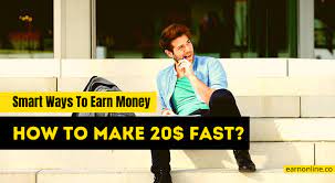 There are plenty of ways to earn fast. How To Make 20 Dollars Fast 20 Ways To Earn Money
