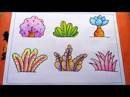 Sedangkan oil pastel memiliki tekstur yang lembut dan berminyak, hasil gambar yangdihasilkan pun lebih baik, lebih halus, dan mudah menempel pada krayon banyak digunakan di atas kertas, ini karena ia sulit diaplikasikan ke media gambar yang lain. Cara Mewarnai Tanaman Bunga Dan Rumput Dengan Gradasi Crayon Oilpastel Youtube Buku Mewarnai Sketsa Bunga Doodle