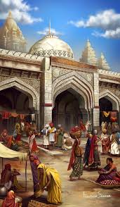 Artstation Caravan Spice Road Art Ii Fernanda Suarez Egypt Art Arabian Art Eastern Art