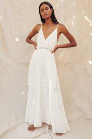 If you're not sure where to start, we've chosen a few of our favorite—and most versatile—dresses suited for any upcoming beach wedding or casual affair: 11 Romantic Boho Wedding Dress Options Lulus Com Fashion Blog