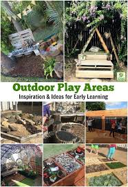 Ideas For Children S Outdoor Play Areas And Activities Outdoor Learning Spaces Outdoor Play Outdoor Play Areas