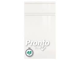 Grey gloss kitchen in a contemporary 'j pull' handleless style. Luxury Door Material Samples Lark Larks