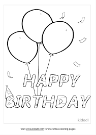 Peppa the little preschool pig and her friends teach your kids a lot through all their daily activities and games. Happy Birthday Coloring Pages Free Birthdays Coloring Pages Kidadl