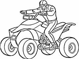 These alphabet coloring sheets will help little ones identify uppercase and lowercase versions of each letter. Four Wheeler Coloring Pages Easy 101 Worksheets In 2020 Coloring Pages For Kids Coloring Pages Free Coloring Pages Coloring Library