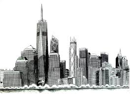 All the best new york skyline drawing color 39+ collected on this page. Coloring Pages For Adults New York City Printable Free To Download Jpg Pdf