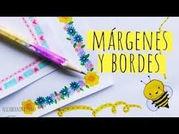 Esquinas marcos y márgenes para cuadernos 2 cómo hacer márgenes fáciles y bonitos. Pin On Mireyus