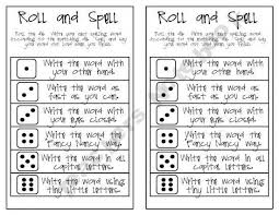1 24 Wurfel Und Wurfelspiele Teaching Spelling Words Word Work