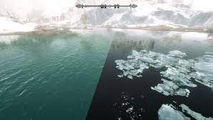 Water Glitch From Realistic Water Two Skyrimmods