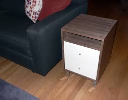 This rectangular coffee table in high gloss black has a modern, elegant look and feel, and will complement the furniture in your home. Midcentury Modern Expedit Side Table Ikea Hackers