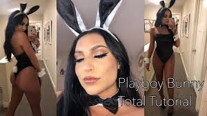 Playboy bunny costumes are one of the sexiest choices for any halloween party. Playboy Bunny Complete Tutorial Hair Makeup Costume Halloween 2018 Costume Under 40 Youtube