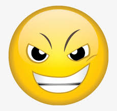 A yellow face with smiling eyes and a broad, closed smile turning up to rosy cheeks. Sunglasses Meme Copy Paste Determined Face Emoji 700x700 Png Download Pngkit