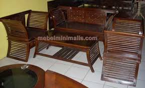 Hasil pengerjaan yang halus & rajin. Pusat Mebel Surabaya Kursi Meja Tamu Dowel Jati Jepara Furniture Minimalis Modern Mebel Minimalis Jepara