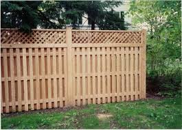 Shadow Box With Lattice Top Wood Fence Design Fence Design Privacy Fence Designs