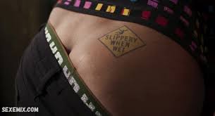 Tiffany Haddish flashes bare ass, scene in Here Today (2021)