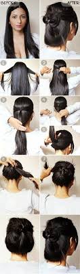 You can leave the bottom section of your hair loose for a more casual and carefree look. Easy Casual Updo Hairstyles For Long Hair Hairstyles Vip