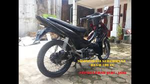 Review modifikasi simpel motor honda revo lama. Modifikasi Honda Revo 100cc Velg Tapak Lebar Jari Jari Youtube