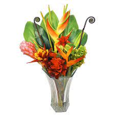 Fresh hawaiian tropical flower assortments come direct from the farms on the big island and maui to any us state. Hawaiian Flowers Tropical Bouquets Blooms Of Hawaii