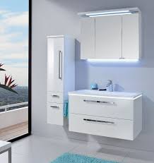 Puris Badmobel Starline 06 Polarweiss Hochglanz 90 Cm Led Spiegelschrank Ebay Kleine Badezimmer Design Modernes Badezimmerdesign Badezimmereinrichtung