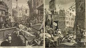 .the distillers have found out a way to hit the palate of the poor, by their new fashion'd compound waters called geneva, so that the common people seem not to value the. In 60 Seconds Hogarth S Gin Lane Beer Street Youtube