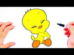 رسم سهل وكيوت رسم تويتي سهل جدا تعليم الرسم للأطفال خطوة بخطوة رسومات سهلة وجميلة youtube youtube