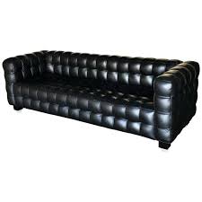 Sort by popularity sort by name sort by cost. Josef Hoffmann Black Leather Kubus Sofa For Wittmann For Sale At 1stdibs