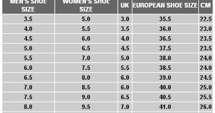 Nike Sb Mens And Womens Size Chart Skate Shoes Ph