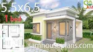 John kraemer & sons | photography: House Design Plans 5 5x6 5 With One Bedroom Flat Roof Samhouseplans