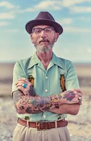 A tattoo is a form of body modification where a design is made by inserting ink, dyes, and/or pigments, either indelible or temporary, into the dermis layer of the skin. Old People With Tattoos Self Tattoo
