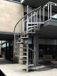 Outdoor Spiral Staircase