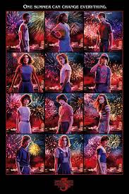 The disappearance of a young boy sparks a chain of events leading the residents of the small town of hawkins to uncover a government conspiracy and a supernatural mystery which will. Stranger Things Character Montage Poster Plakat Kaufen Bei Europosters