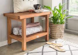 Weitere ideen zu hocker holz hocker holz. Destiny Badezimmer Hocker Bank Teakholz Bad Kaufland De