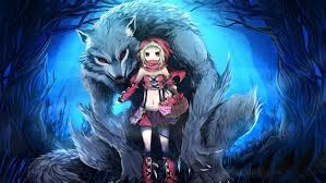 A quick and easy room transformation with peel and stick wallpaper. Anime Girls Werewolves Little Red Riding Hood Hd Wallpapers Desktop And Mobile Images Photos
