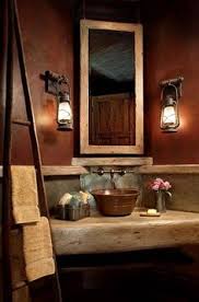 Outhouse bathroom decor in a country house offers a great opportunity to create a beautiful and functional interior in the original style. 160 Primitive Country Bathrooms Ideas Primitive Country Bathrooms Primitive Bathrooms Primitive Bathroom