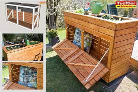 Wie du ein hochbeet aus holz bauen kannst, erklärt die obi anleitung: Hochbeet Mit Kombinierter Mullbox Selber Bauen Diy Projekttueftler Und Heimwerker De