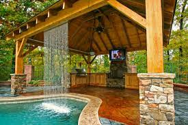 Check out the backyard water feature ideas below to transform your outdoor area into a beautiful oasis! Backyard Oasis Your Custom Built Swimming Pool Outdoor Living Space
