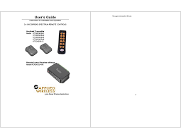 If this does not work somehow, then you can set it up yourself. Applied Wireless Ktxw24ssa1 User Manual Pdf Download Manualslib