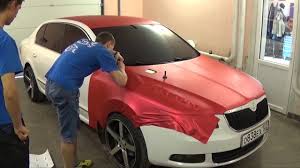 These guys are really professionals and transformed the car into a whole new look with. Wrap Job Teckwrap Red Matte Metallic Full Wrap By Vinil Masters Russia Youtube