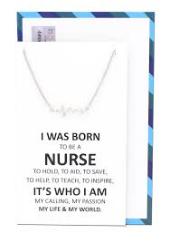 Promise to my momma i'ma make it to the top. Quan Jewelry Ekg Heartbeat Necklace Nurse Appreciation Gifts Inspirational Quote Greeting Card Silver Tone Walmart Com Walmart Com