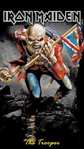 Iron Maiden The Trooper Posteres De Rock Imagens De Rock Capas De Albuns De Rock